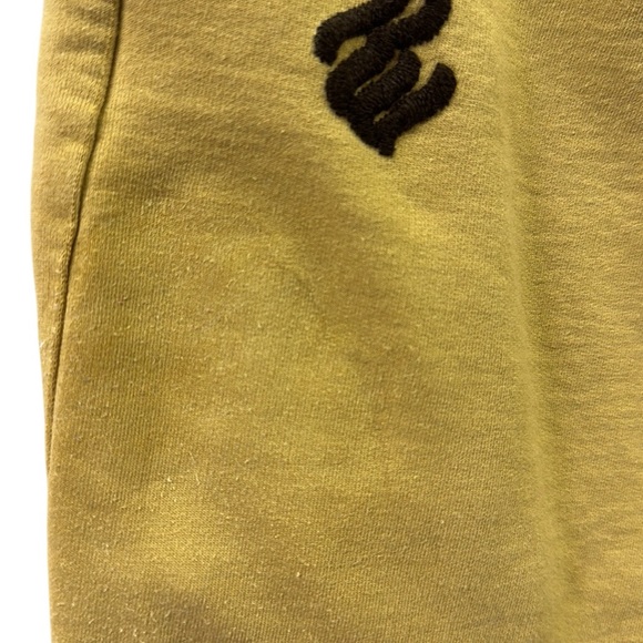 Vintage Y2K Cotton Rocawear Hip Hop Mustard Yellow Relaxed Lounge Sweat Pants M - Picture 10 of 11
